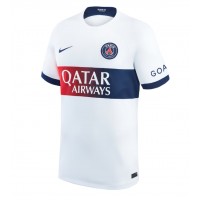 Paris Saint-Germain Bradley Barcola #29 Fotballklær Bortedrakt 2024-25 Kortermet